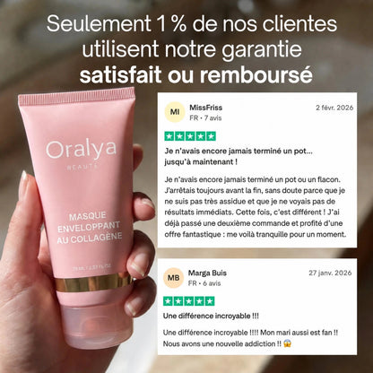 Masque Enveloppant au Collagène - Oralya