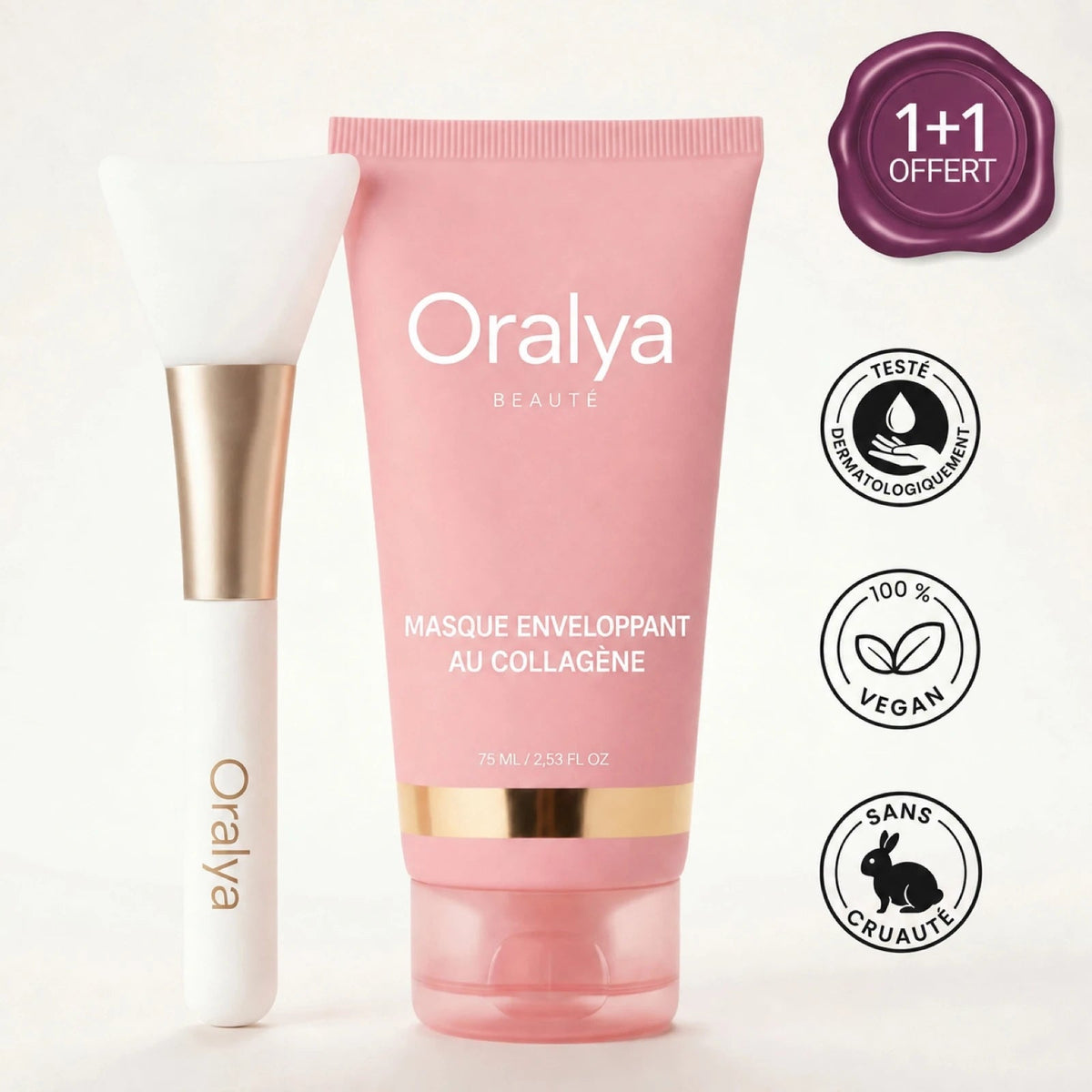 Masque Enveloppant au Collagène - Oralya