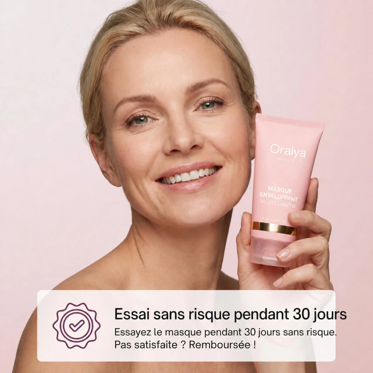 Masque Enveloppant au Collagène - Oralya